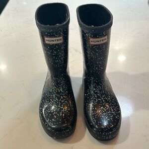 Hunter girls rain boots size 12